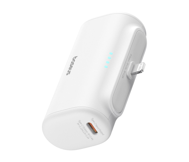 Baseus Compact IP 5000mAh 20W (biały) - 1310910 - zdjęcie 2